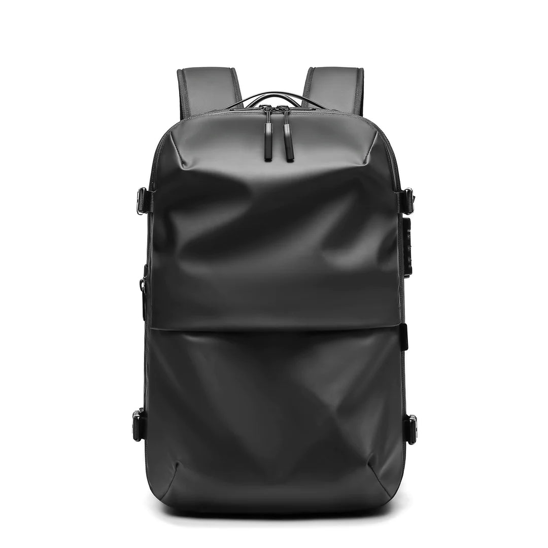 Baggr Discoverer Vacuum Compression Travel Backpack Black - Baggr Travel Backpacks