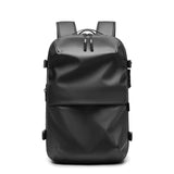 Baggr Discoverer Vacuum Compression Travel Backpack Black - Baggr Travel Backpacks